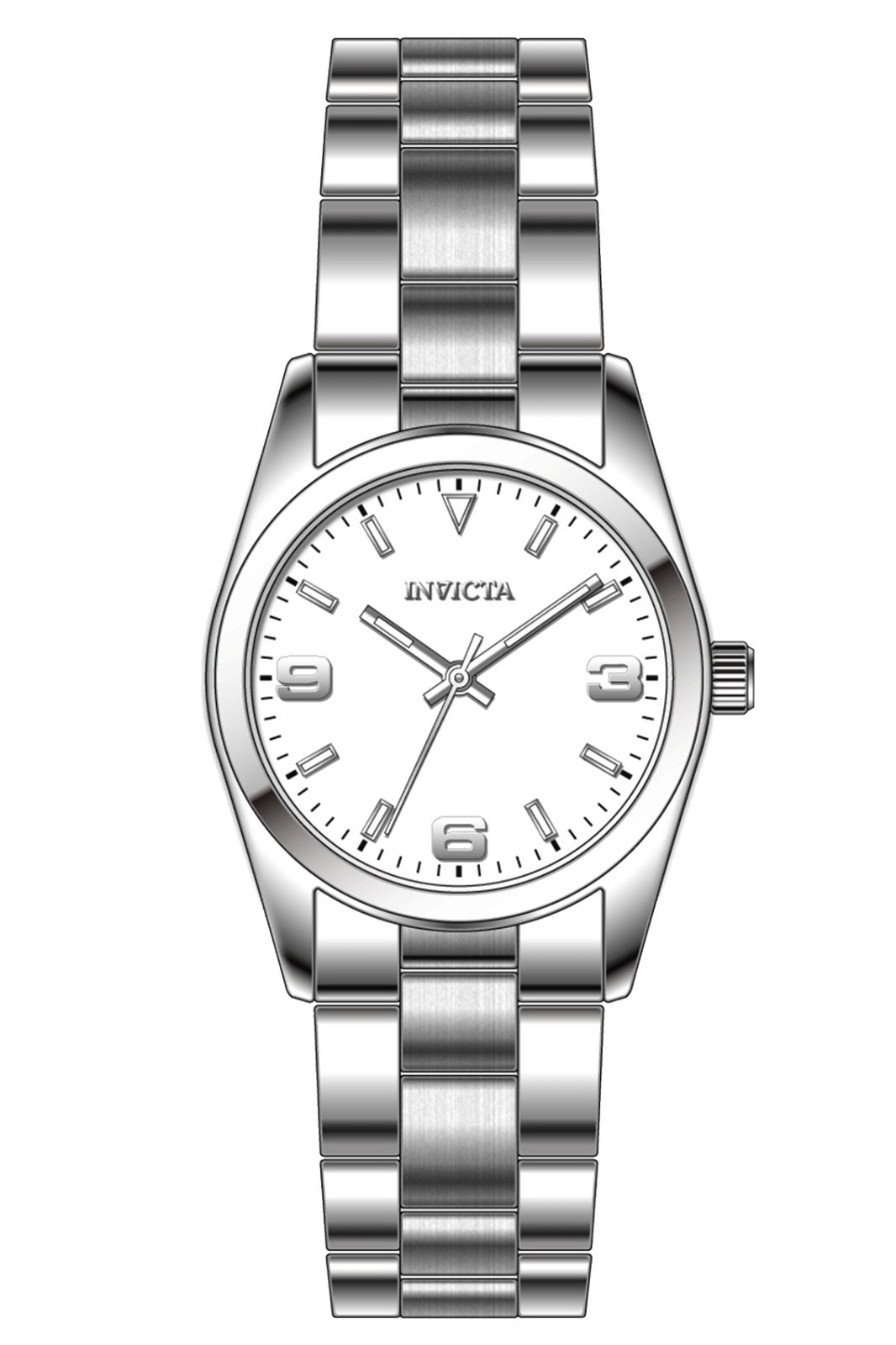 Invicta Women's 69189 Celestial Quartz PC21S Steel Dial Watch