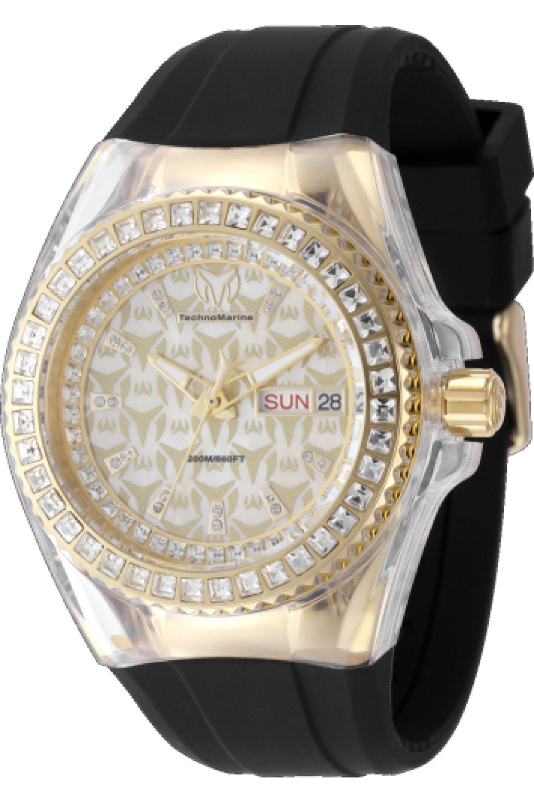 Technomarine Women's TM-125038 Cruise Quartz VJ43 Gold Dial Watch