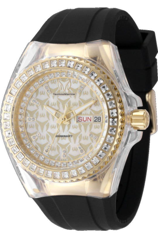 Technomarine Women's TM-125038 Cruise Quartz VJ43 Gold Dial Watch