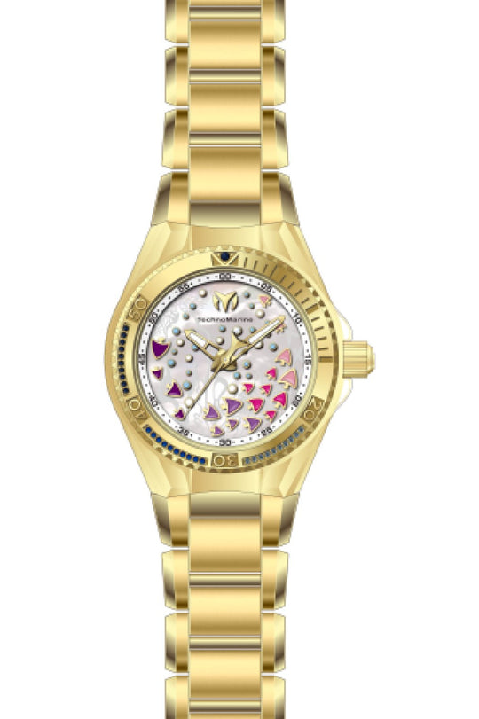 Technomarine Women's TM-125006 Cruise Quartz PC21 White Dial Watch
