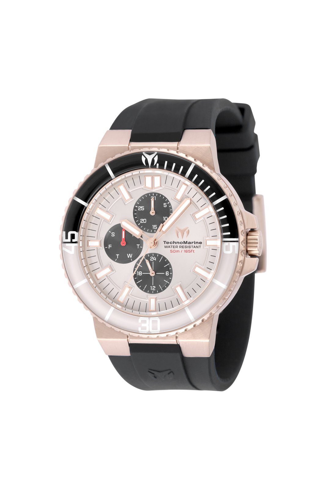 Technomarine Men's TM-225103 La Pelagia Quartz VH67 Grey, Black Dial Watch