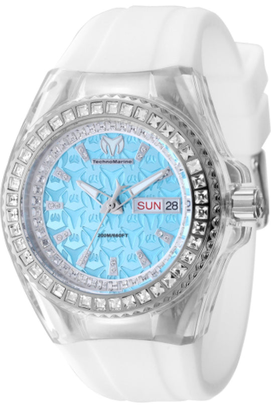 Technomarine Women's TM-125039 Cruise Quartz VJ43 Light Blue Dial Watch