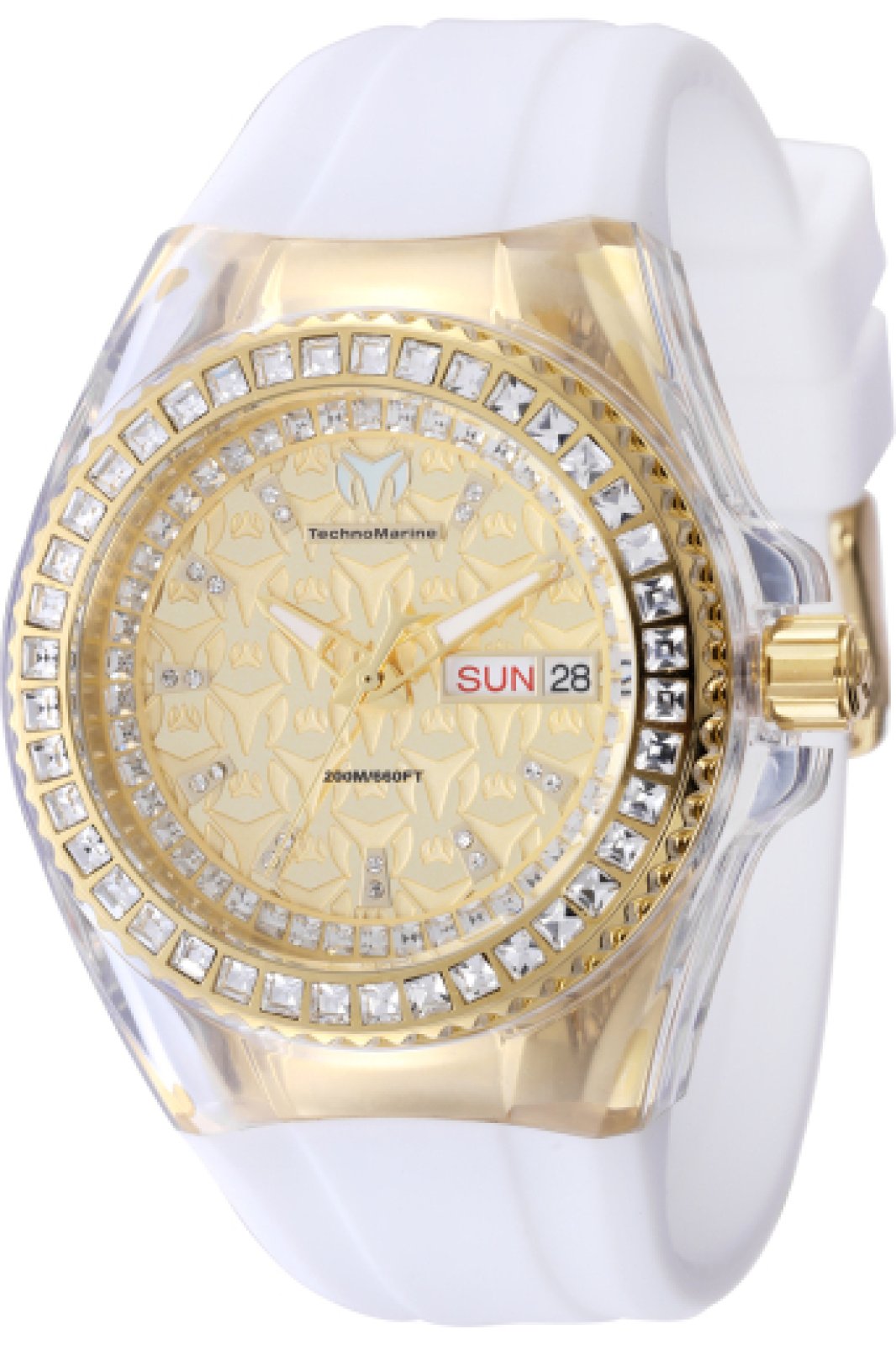 Technomarine Women's TM-125040 Cruise Quartz VJ43 Gold Dial Watch