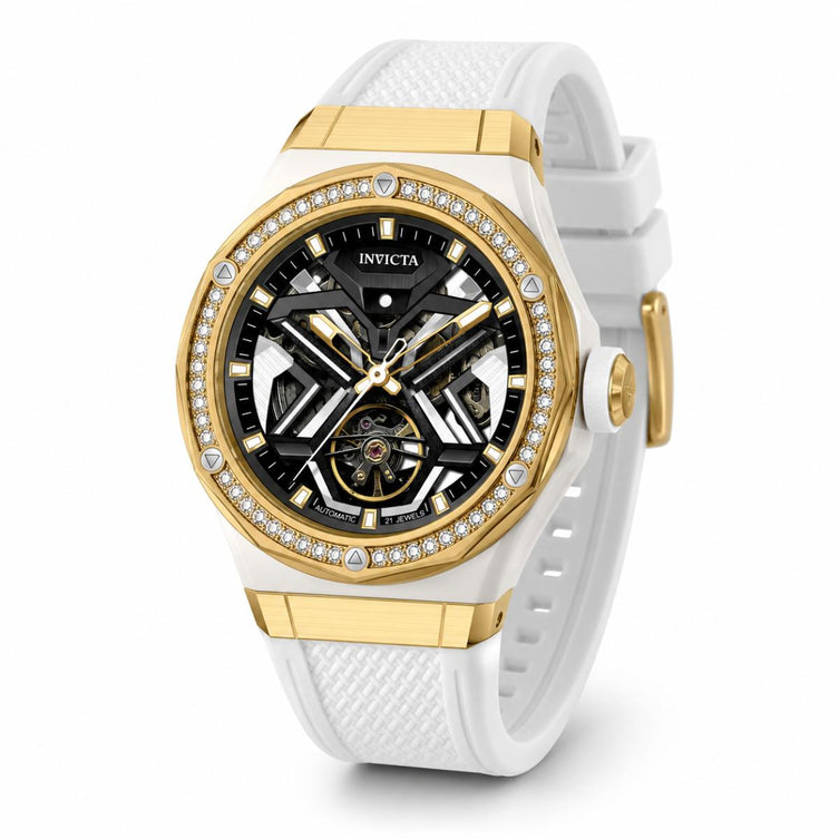 Invicta Men's 70132 Objet D Art Mechanical JH3106 Steel Dial Watch