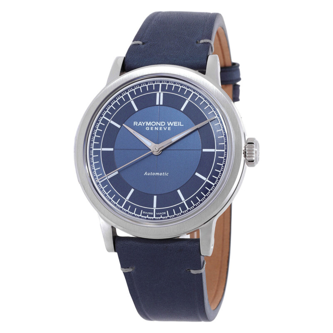 Raymond Weil Millesime Men's Blue Dial Automatic Watch 2925-STC-50001