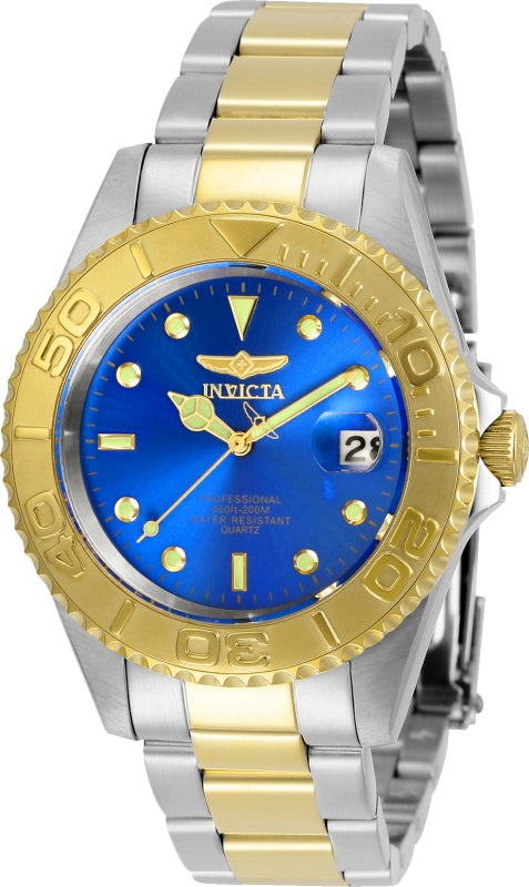 Invicta Men's 29942 Pro Diver  Quartz 3 Hand Blue Dial Watch