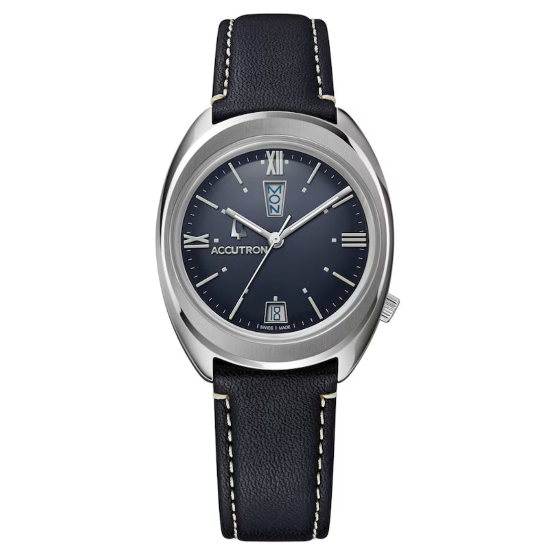 Accutron Legacy Unisex Dark Blue Strap Automatic Watch - 2SW6C001