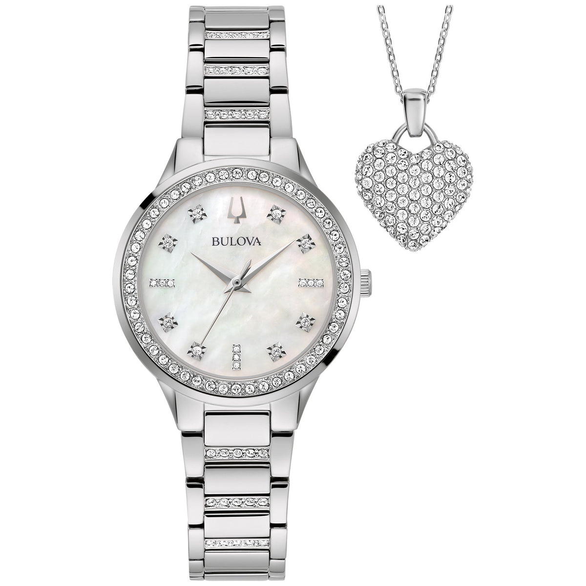 Bulova Classic Collection Women's Silver-tone Bracelet Quartz Watch - 96X162