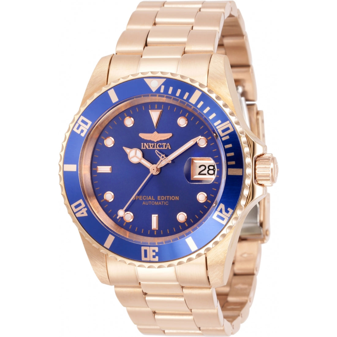 Invicta Men's 30601 Rose Gold Stainless Steel Watch