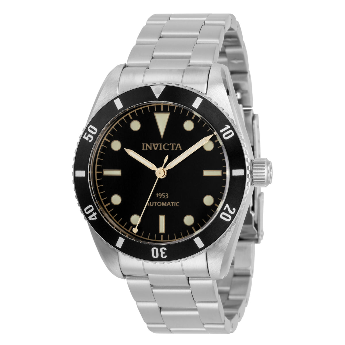 Invicta Men's 31290 Pro Diver Automatic 3 Hand Black Dial