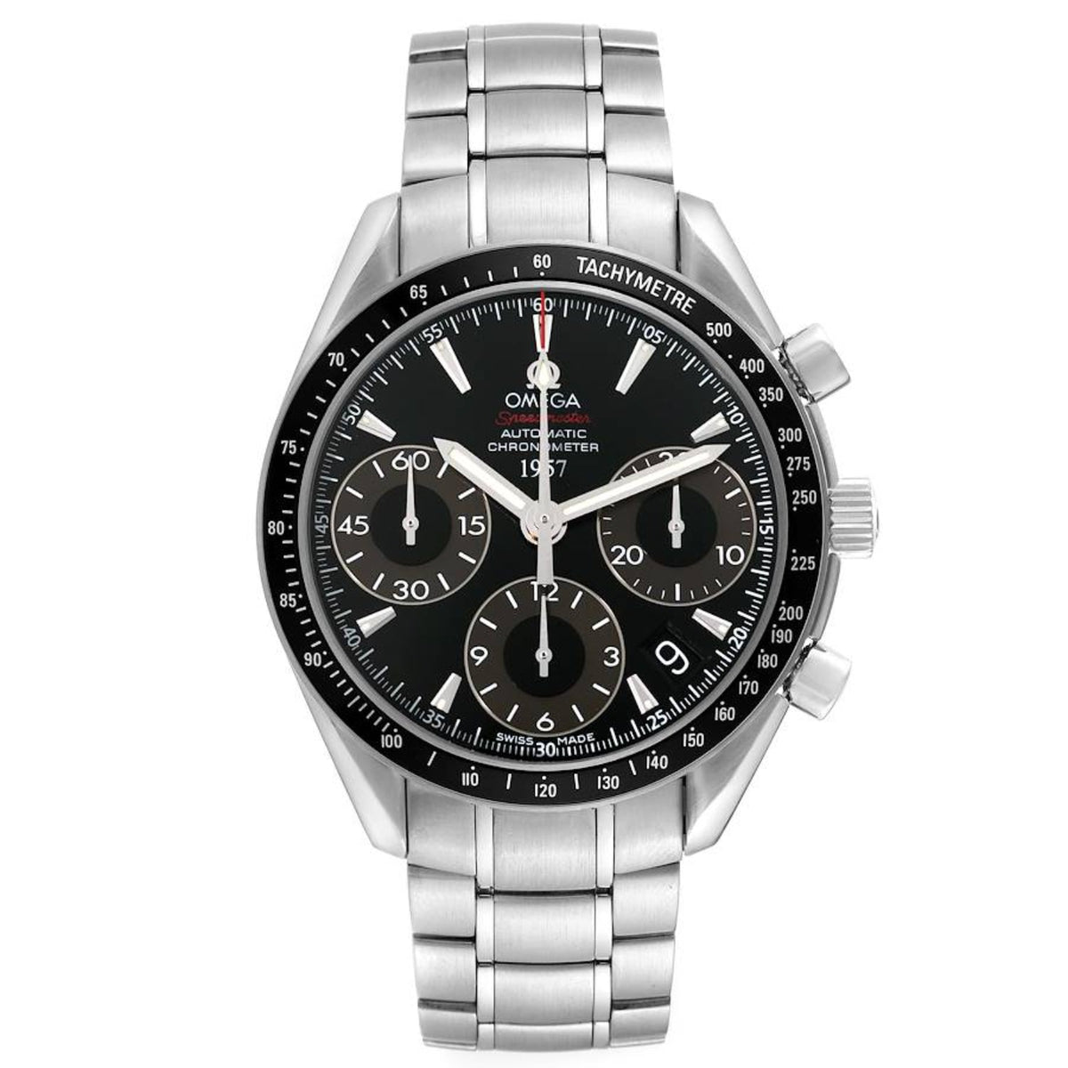 Omega Men&#39;s 323.30.40.40.01.001 Silver-tone Stainless Steel Watch