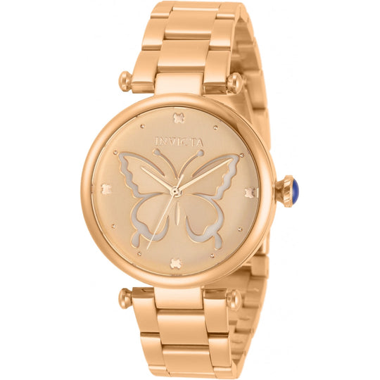 Invicta Women's 33234 Rose Gold Stainless Steel Watch