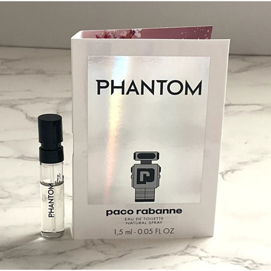 Paco Rabanne Phantom Eau De Toilette Spray 0.05 OZ (1.5 ml) For Men