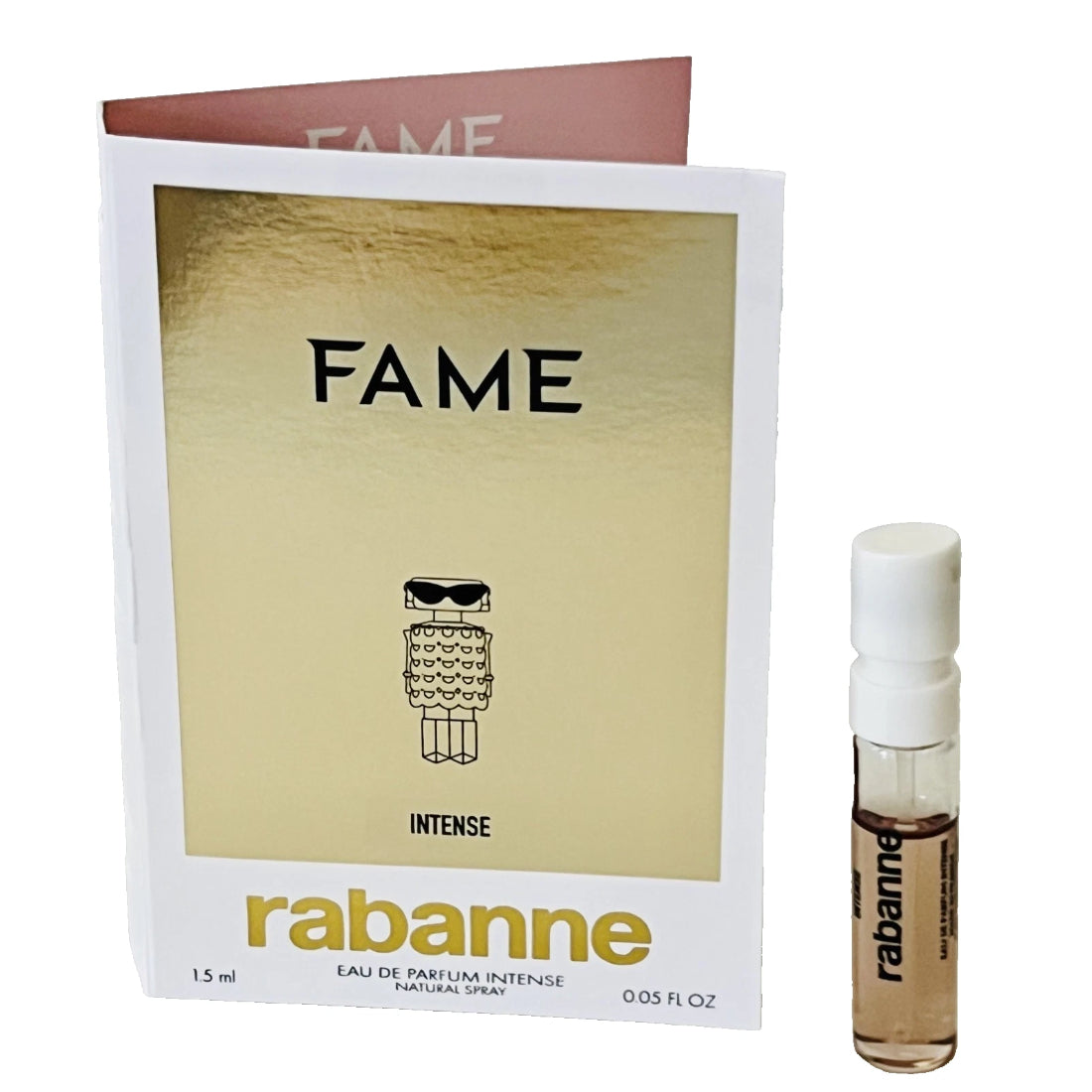 Paco Rabanne Fame Intense Eau De Parfum Spray 0.05 OZ (1.5 ml) For Women