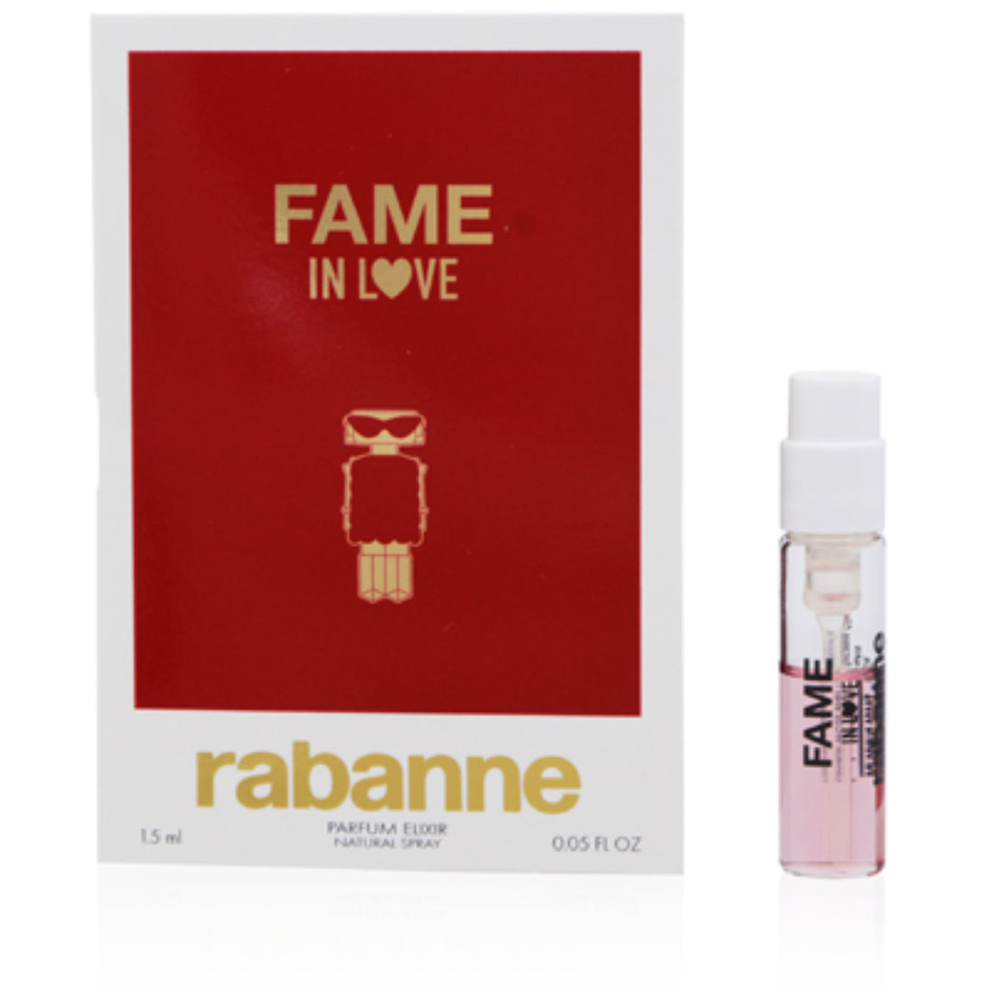 Paco Rabanne Fame In Love Parfum Spray 0.05 OZ (1.5 ml) For Women