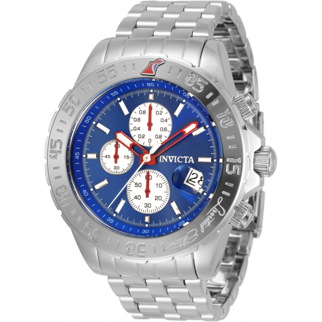 Invicta Men's 33501 Silver-Tone Stainless Steel Watch