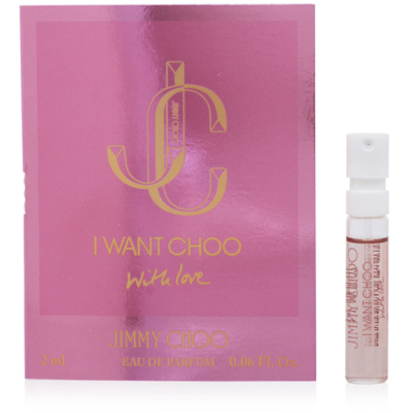 I Want Choo With Love by Jimmy Choo EDP Spray Vial 0.06 oz (2.0 ml) for Women