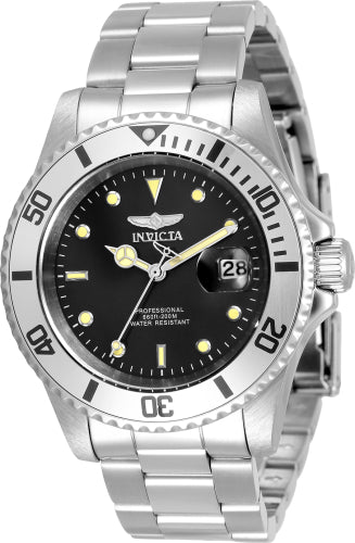 Invicta Men's 33943 Pro Diver  Quartz 3 Hand Grey Dial Watch