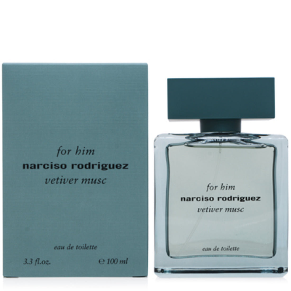 Narciso Rodriguez Vetiver Musc by Narciso Rodriguez EDT Spray 3.3 oz (100 ml) for Men