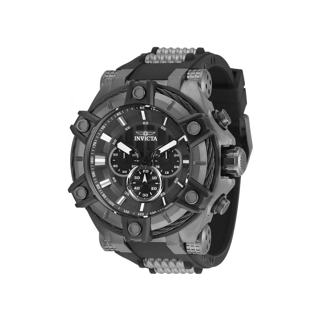 Invicta Bolt Men's Black Strap Quartz Watch - 35550