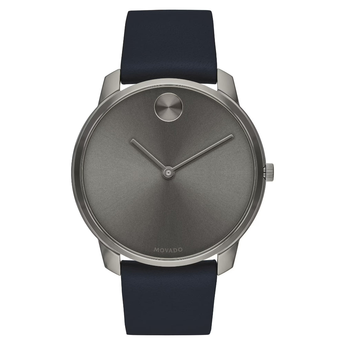 Movado Bold Thin Men's Grey Dial Quartz Watch 3600586