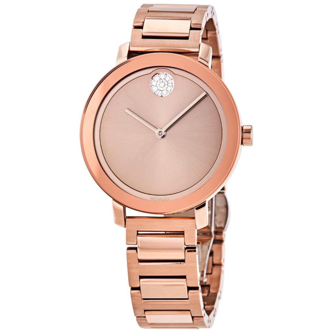 Movado Bold Evolution Women's Rose Gold Dial Quartz Watch 3600650