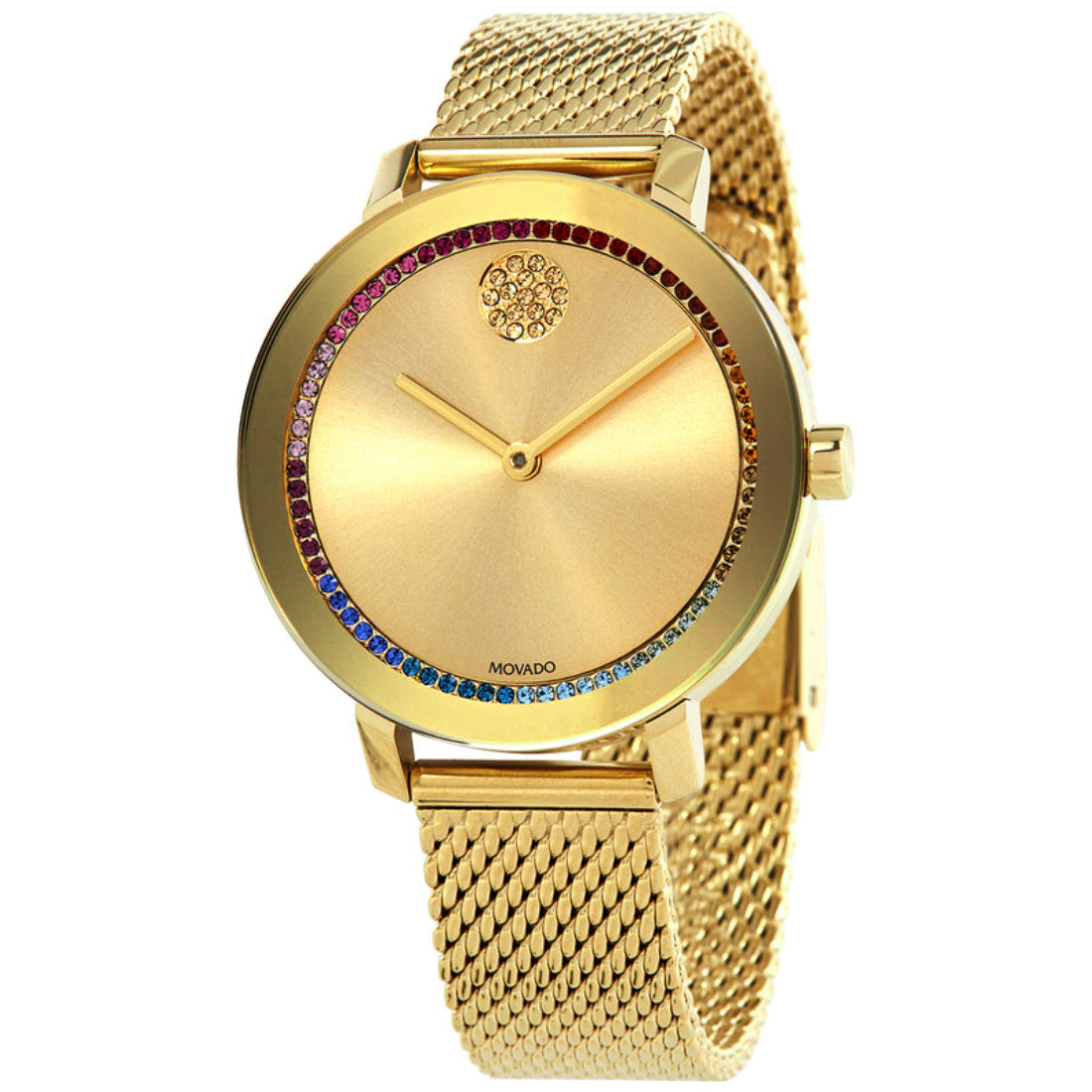 Movado Bold Evolution Women's Light Gold Dial Quartz Watch 3600699