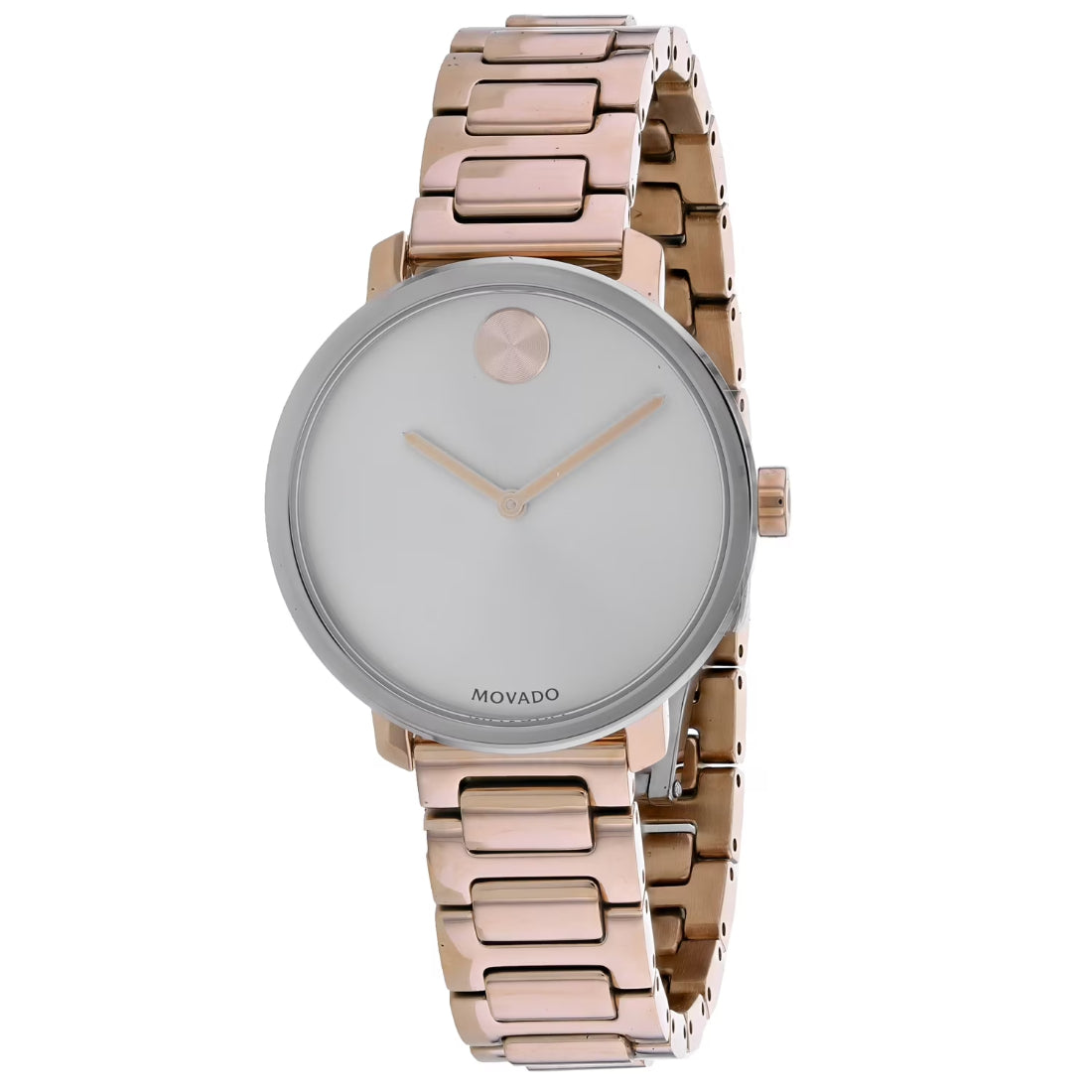 Movado Bold Shimmer Women's Metallic Silver Dial Quartz Watch 3600723