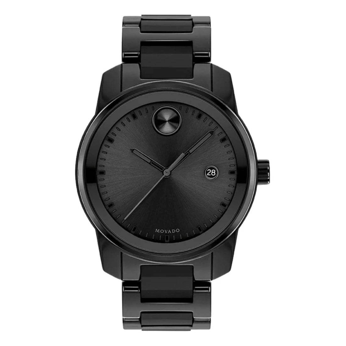 Movado Bold Men's Black Dial Quartz Watch 3600727
