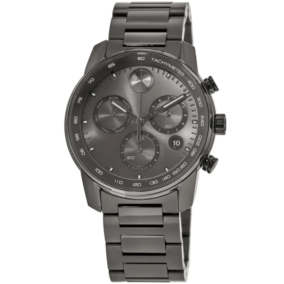 Movado Bold Verso Men's Grey Dial Quartz Watch 3600743