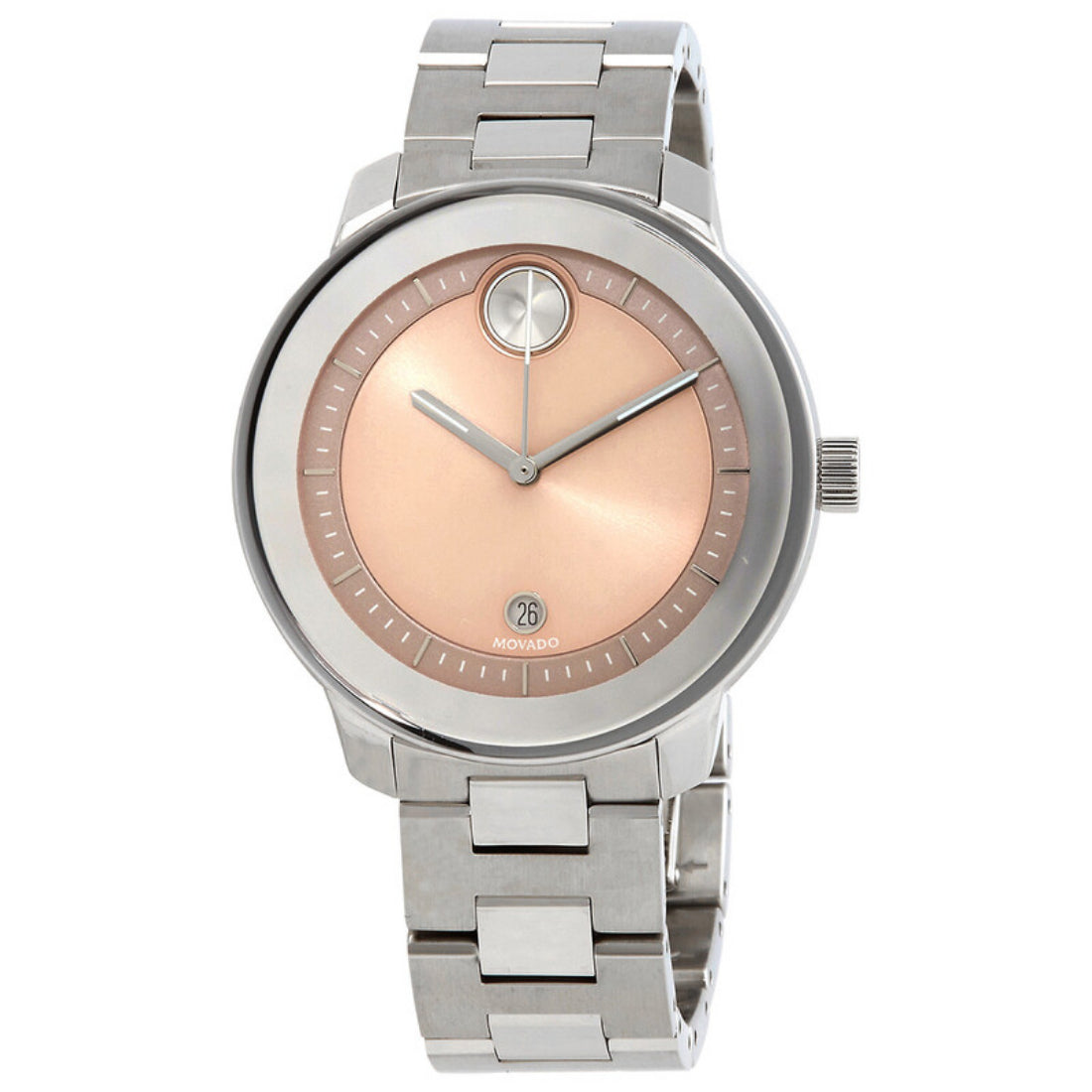 Movado BOLD Verso Women's Silver-tone Bracelet Quartz Watch - 3600748