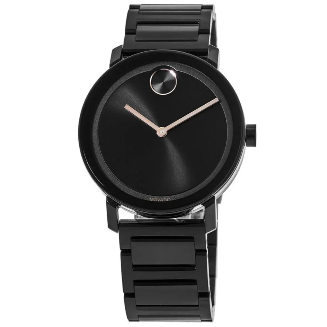 Movado Bold Evolution Men's Black Dial Quartz Watch 3600752