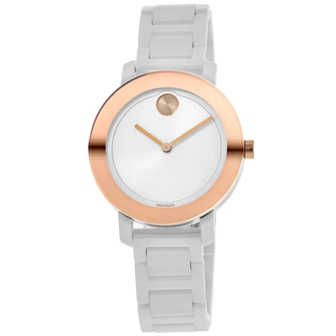 Movado Bold Evolution Women's White Dial Quartz Watch 3600753