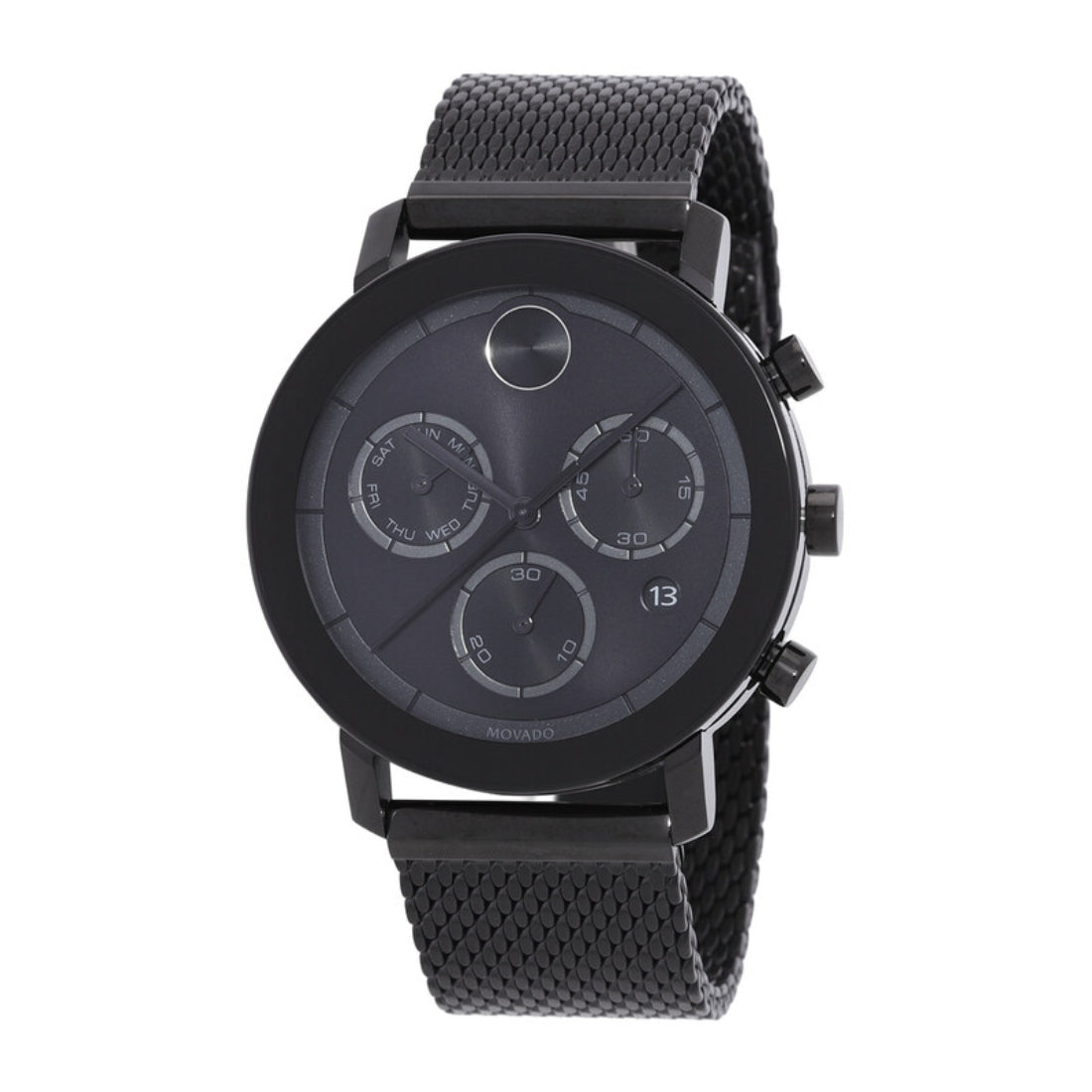 Movado Bold Evolution Men's Black Dial Quartz Watch 3600760