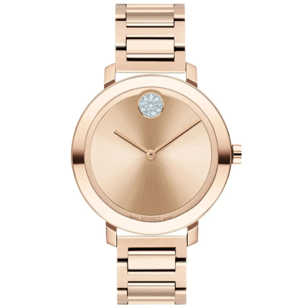 Movado Bold Evolution Women's Rose Gold Dial Quartz Watch 3600824