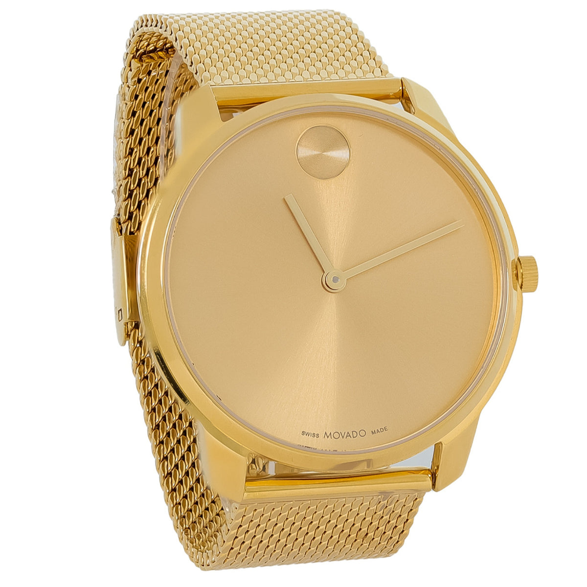 Movado Bold Touch 2 Men's Gold Dial Quartz Watch 3600833