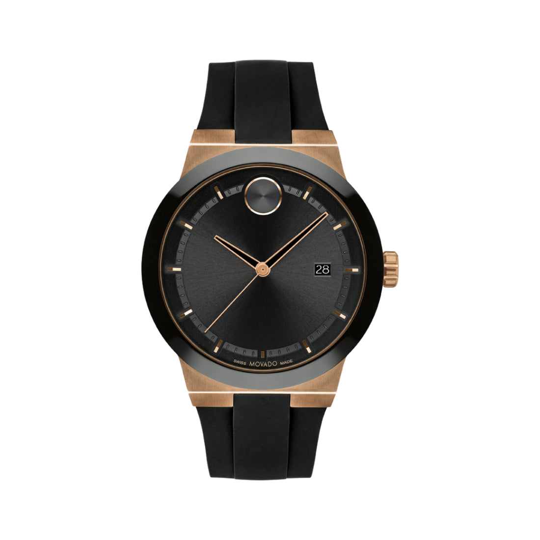 Movado Bold Fusion Men's Black Dial Quartz Watch 3600851