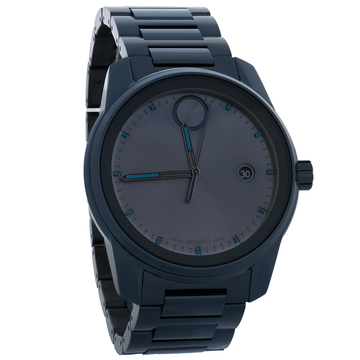 Movado Bold Verso Men's Blue Dial Quartz Watch 3600862
