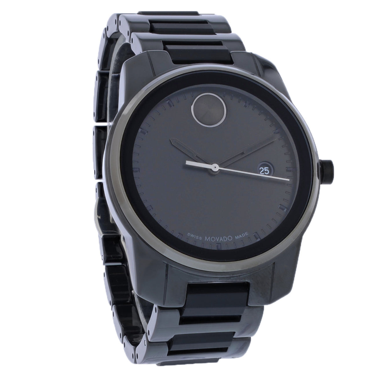 Movado Bold Verso Men's Black Dial Quartz Watch 3600863