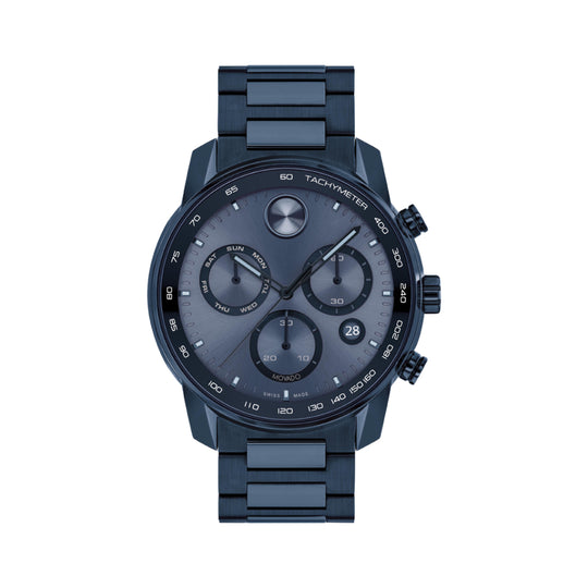 Movado Bold Verso Men's Blue Dial Quartz Watch 3600868