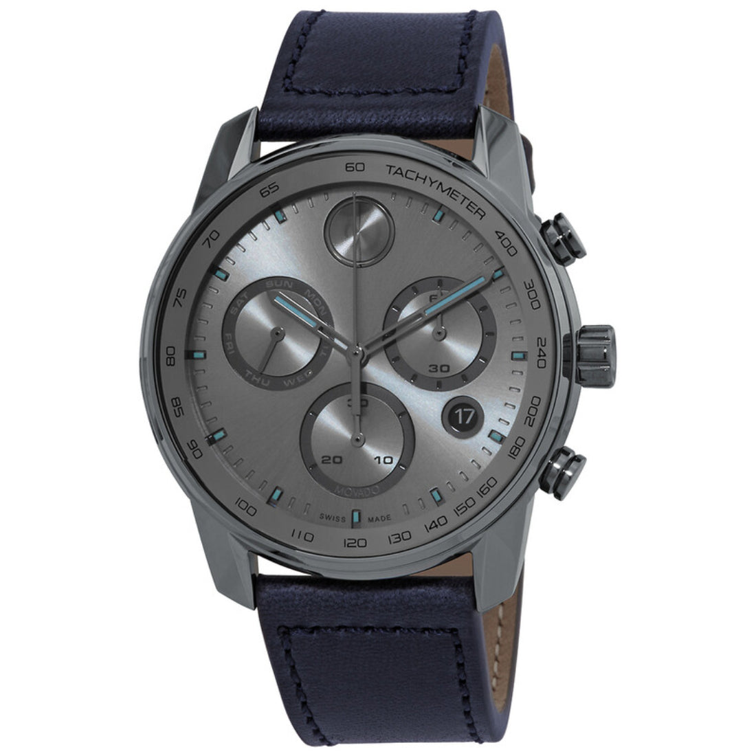 Movado Bold Verso Men's Gray Dial Quartz Watch 3600909