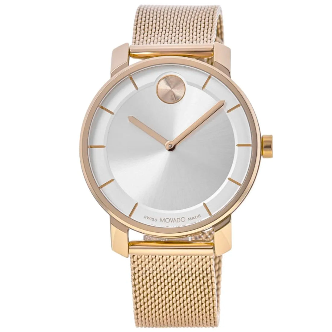 Movado Bold Women's Silver Dial Quartz Watch 3600924