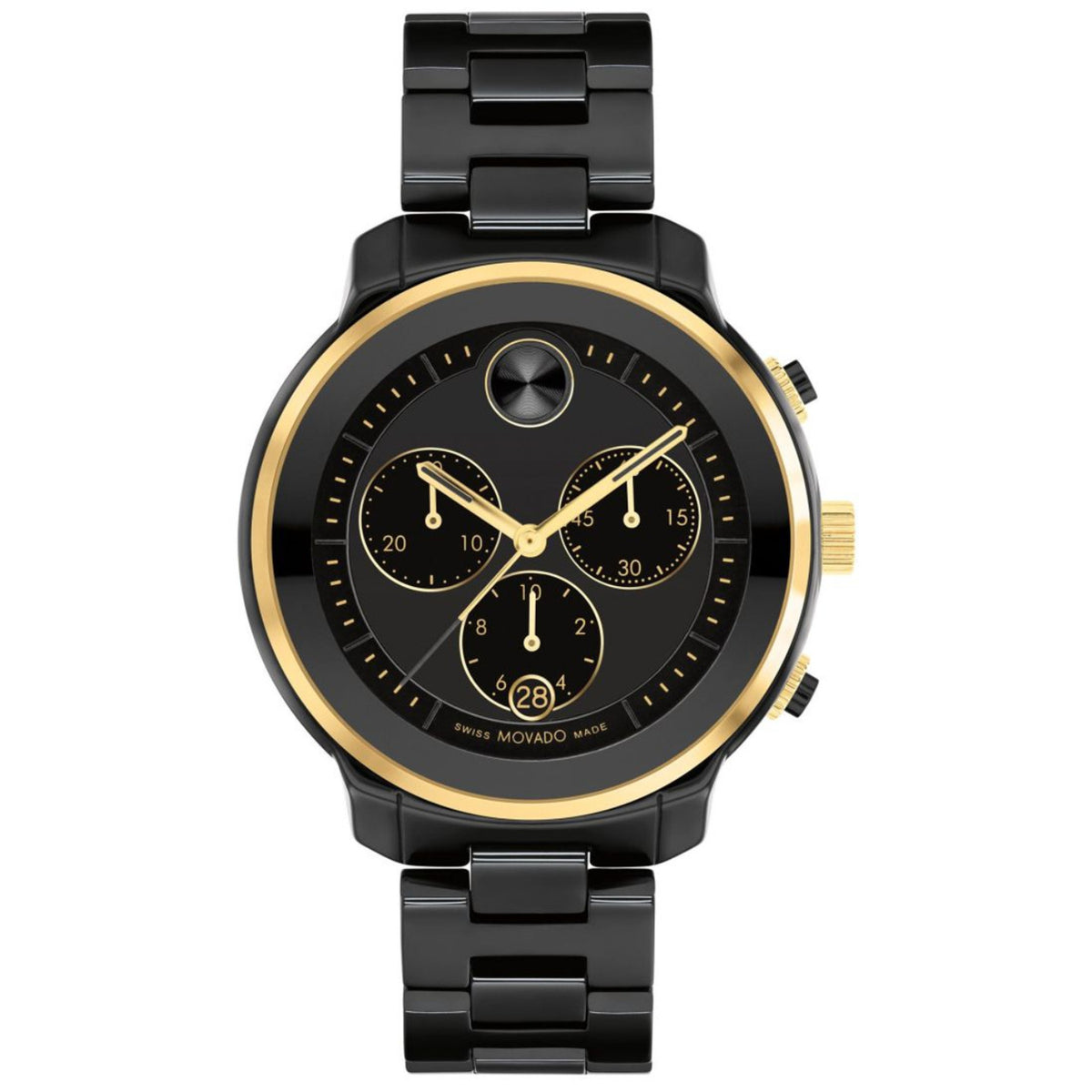 Movado Bold Verso Women's Black Dial Quartz Watch 3600932