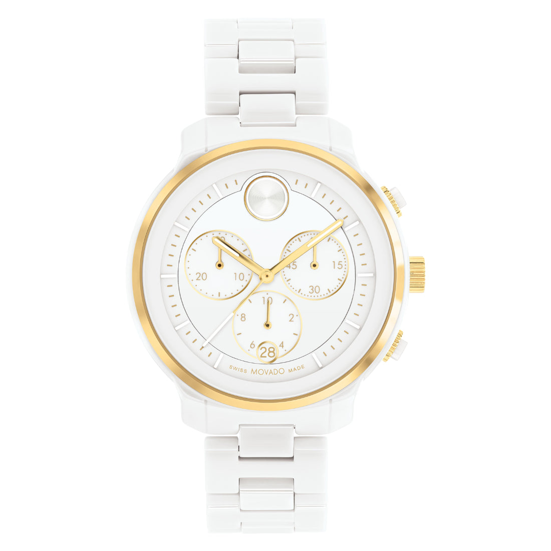 Movado Bold Verso Women's White Dial Quartz Watch 3600933