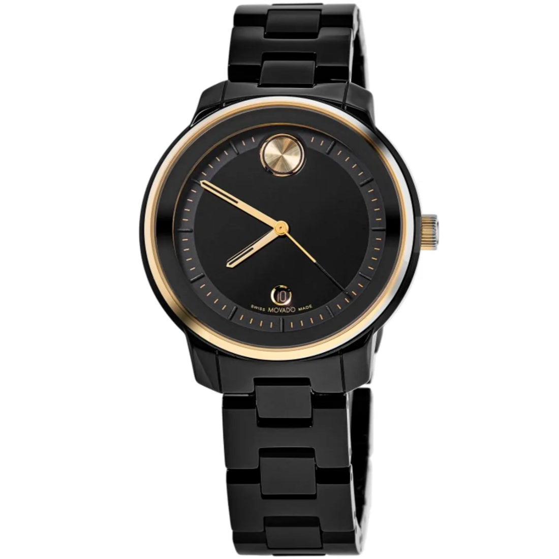 Movado Bold Verso Women's Black Dial Quartz Watch 3600936