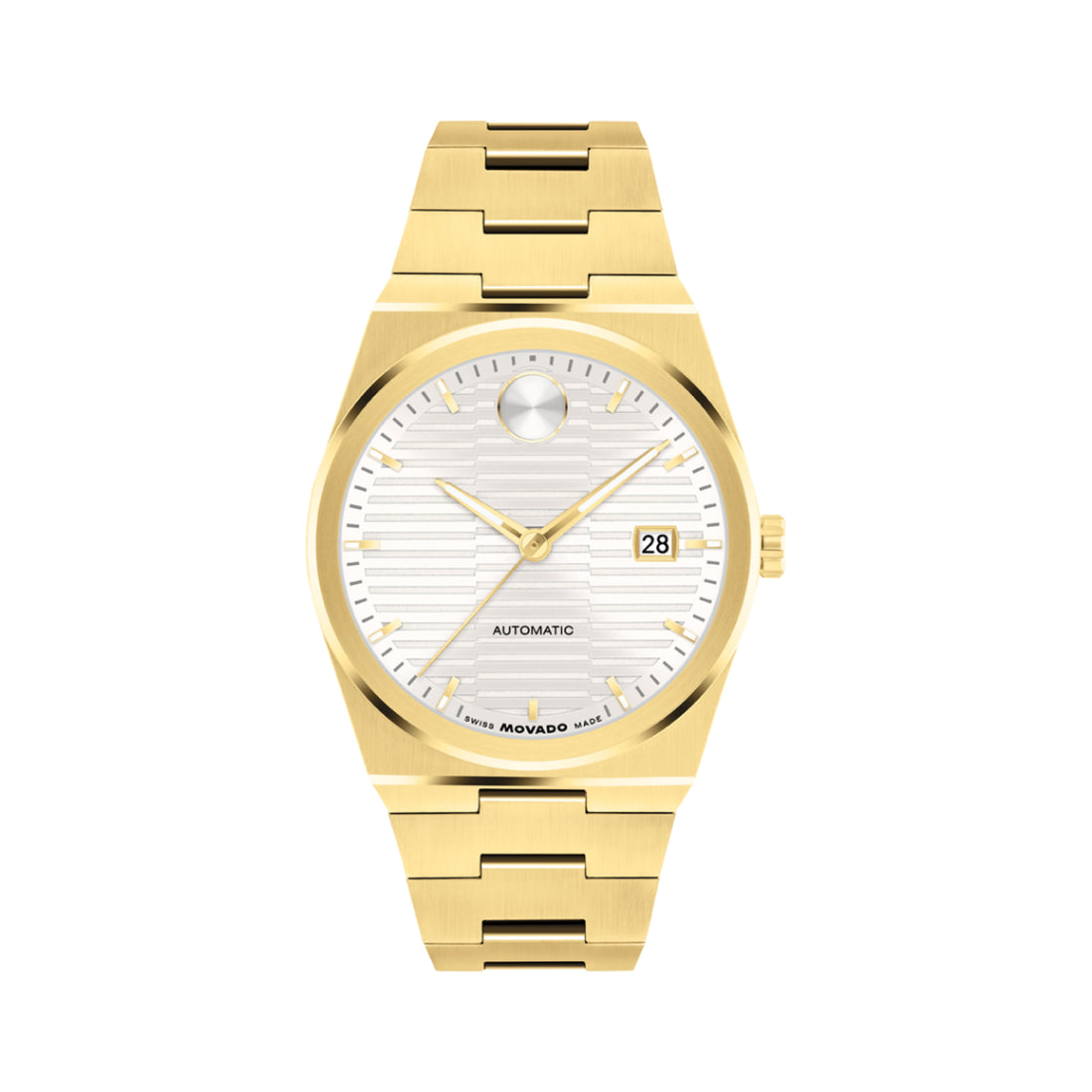 Movado Bold Quest Automatic Men's White Dial Automatic Watch 3600943