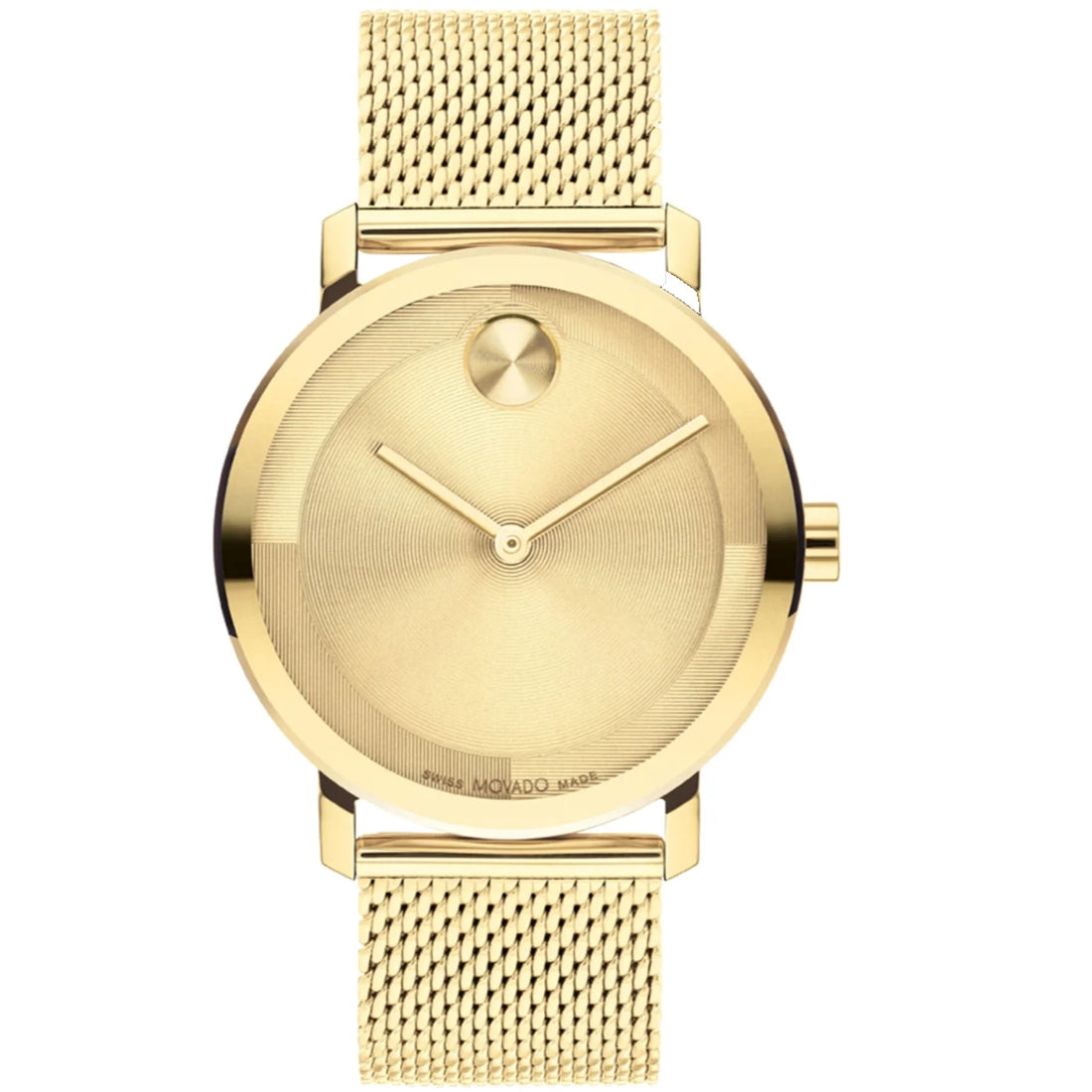 Movado Bold Evolution 2.0 Men's Gold Dial Quartz Watch 3601073