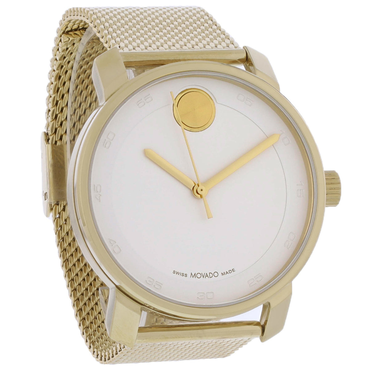 Movado Bold Access Men's White Dial Quartz Watch 3601077