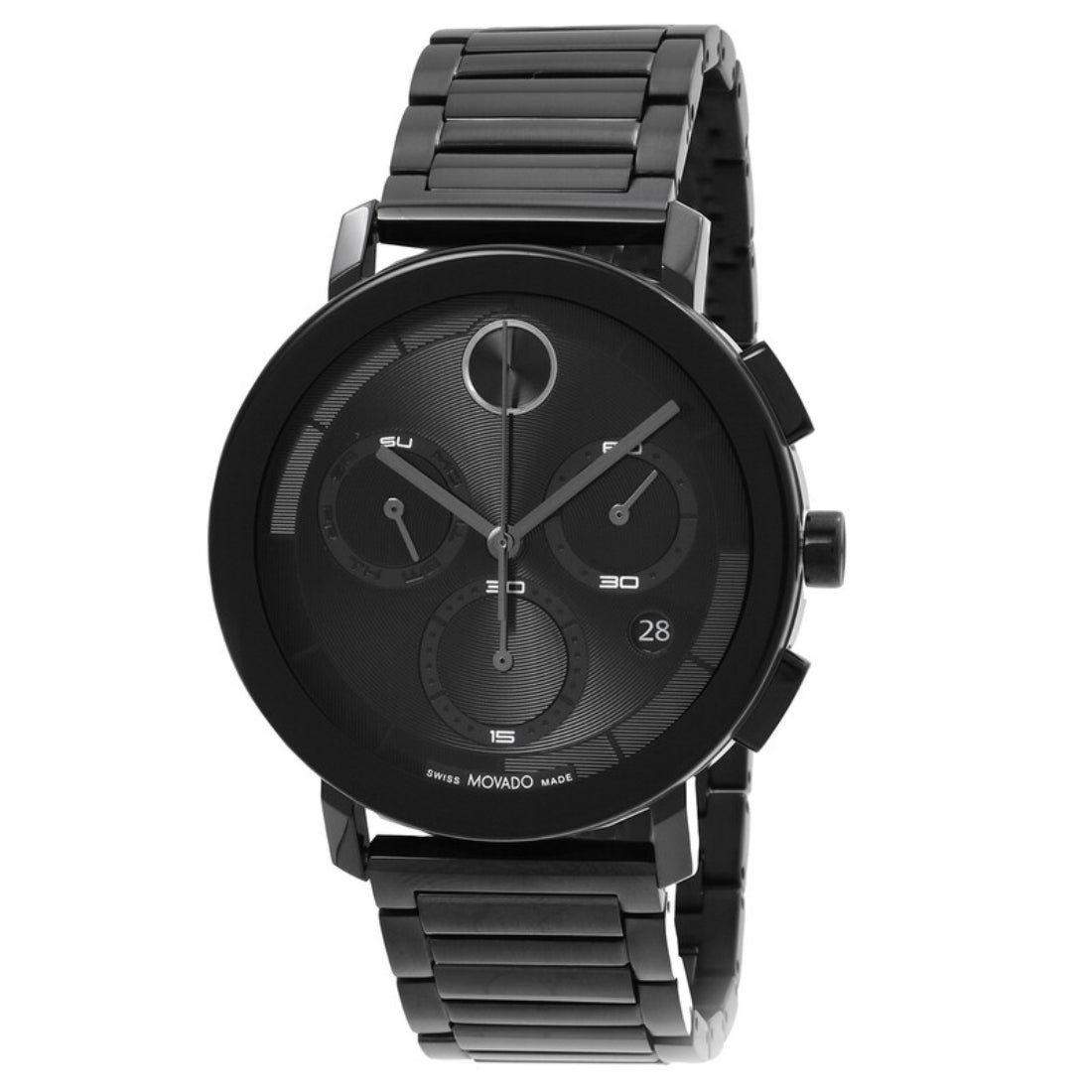 Movado Bold Evolution 2.0 Men's Black Dial Quartz Watch 3601099