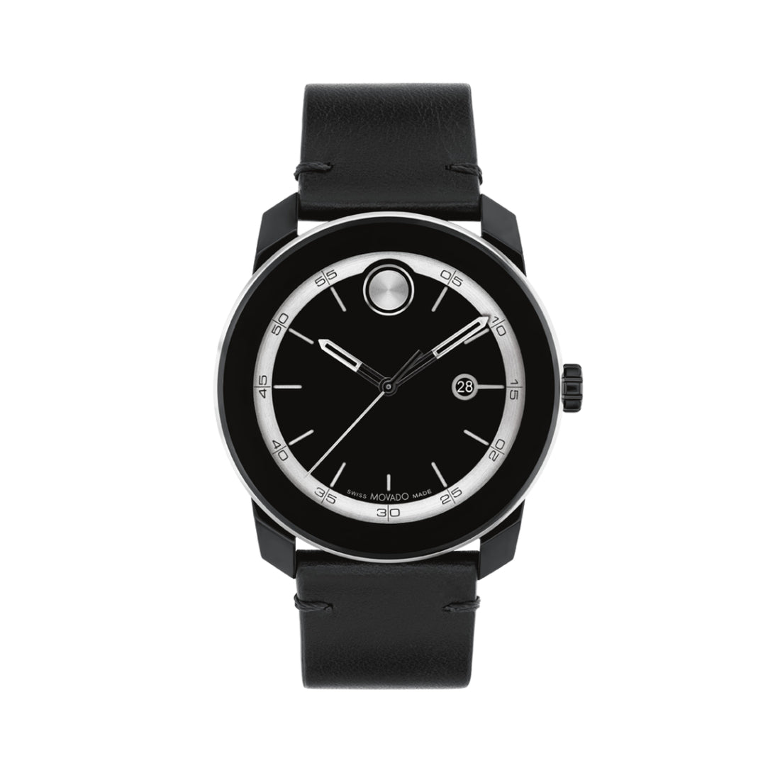 Movado Bold TR90 Men's Black Dial Quartz Watch 3601154